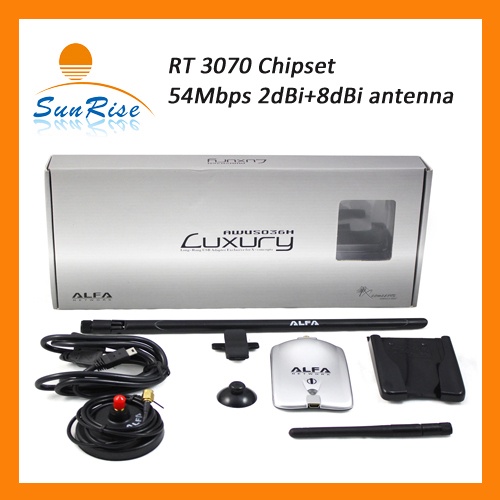 Original Alfa AWUS036H Wireless usb adapter 150Mbps  RT3070 high power alfa luxury usb adapter alfa usb wifi adapter
