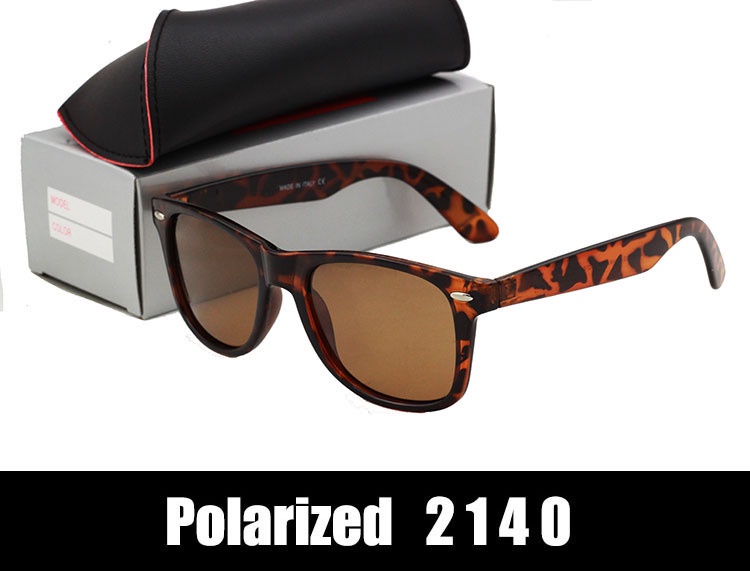 Polarized 2140 Wayfarer Sunglasses Classic Retro Vintage Polaroid Glasses UV400 54mm Sun Glasses  Eyeglasses Eyewear