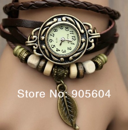 free shipping 2013 new ladies quartz watch women vintage flower wrist watch top quality dress watch EXSM0391