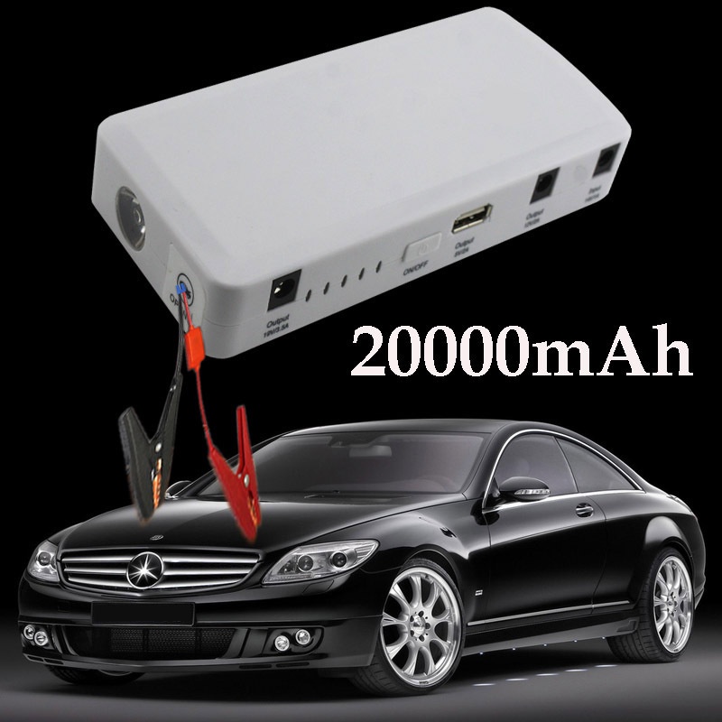 12V Mini Jump Starter 16800mAh Car Battery Charger Multi-Function Mobile Phone Power Bank Laptop Tablet pc Rechargeable Battery