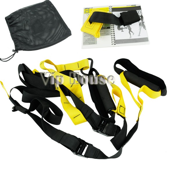New Hanging Belt Resistance Belt Set Home Training Fitness Equipment Spring Exerciser Upgraded Version 12309#006