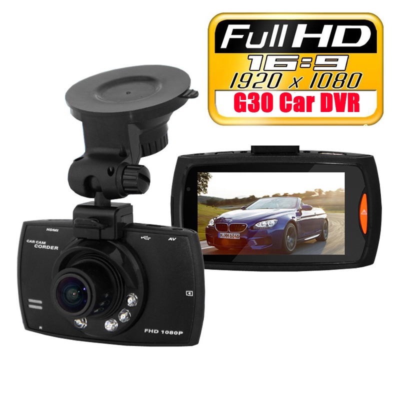 Original G30 HD 1080P Car Camera Car DVR Novatek 96220 Vehicle Traveling Date Recorder Night Vision Tachograph 2.7 inch LCD
