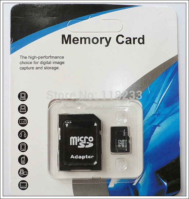(best quantlity!)Wholesales-2GB 4GB 8GB Memory card 16GB 32GB 64GB 128GB class10 micro sd card + package adapter - free shipping