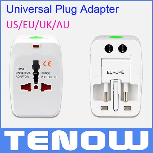 [Incredible Price!]World Universal AC Power Converter Adapter Plug EU US UK Extension International World Travel Adaptor