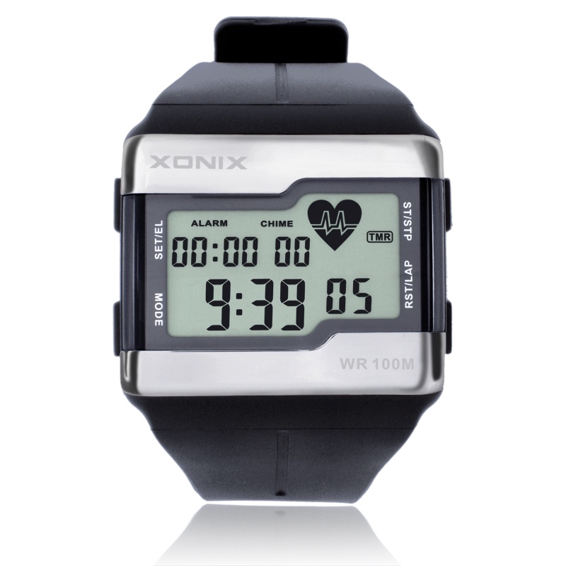 Xonix heart rate monitor digital outside military multifunctional sports fashion watches waterproof 100M Free Shipping