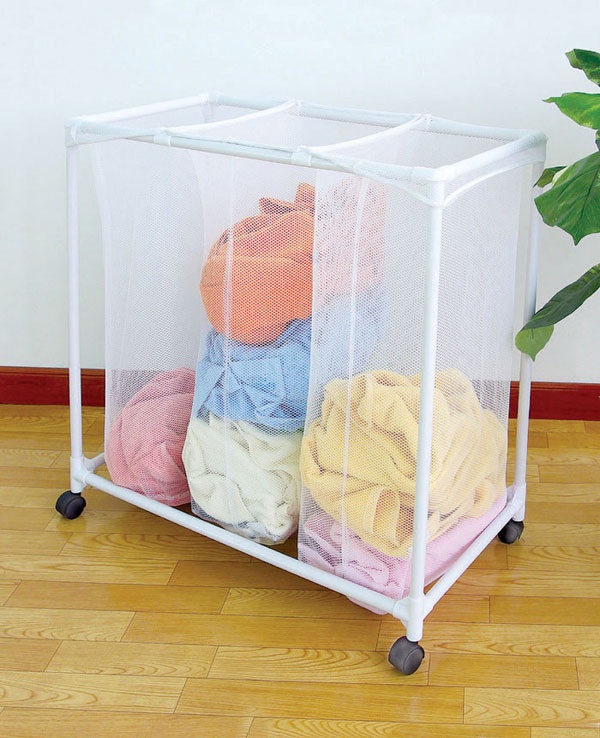 Dirty clothes basket Large laundry sorter basket storage basket
