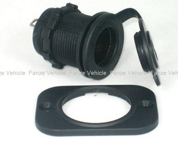 Free shipping new universal Weatherproof Motorcycle ATV RV modification Accessory Lighter Socket 12 V Volt Power Outlet holder