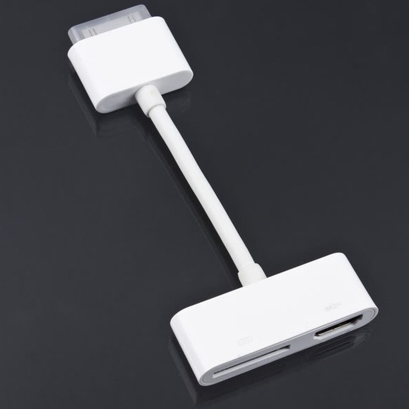 1Pcs Digital AV HDMI Adapter cable For iPod Touch for iPhone 4 4G for iPad 2 for iPad2