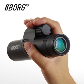 12x42 night vision portable hd pocket-size monocular telescope  outdoor sports hunting tourism optical binoculares eyepiece