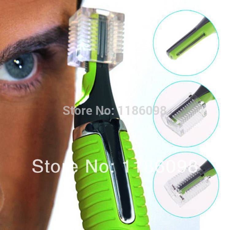 2014 Personal LED Light Nose Ear Face Hair Trimmer Shaver Clipper New Facial Cleaner Home Health Care For Men A3116 Aw4Sb