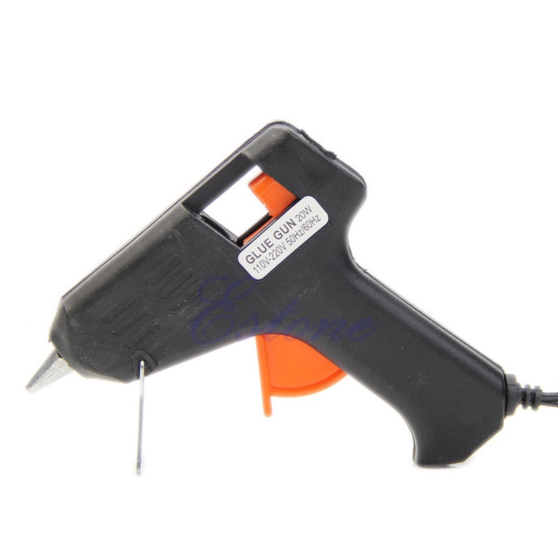 Art Craft Repair Tool 20W Electric Heating Hot Melt Glue Gun Sticks Trigger