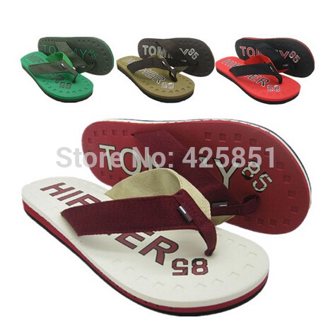 New 2014 Summer Brand Men Casual Flip Flops,Fashion Men Flat Sandals,PVC Massage Beach Slipper Shoes For Men Plus Size 40-45 TM