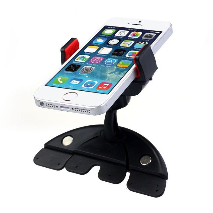 New Arrival  Car Universal CD Mount Phone Holder For iphone4s 5C 5S GalaxyS4 S5 GPS   Free Shipping