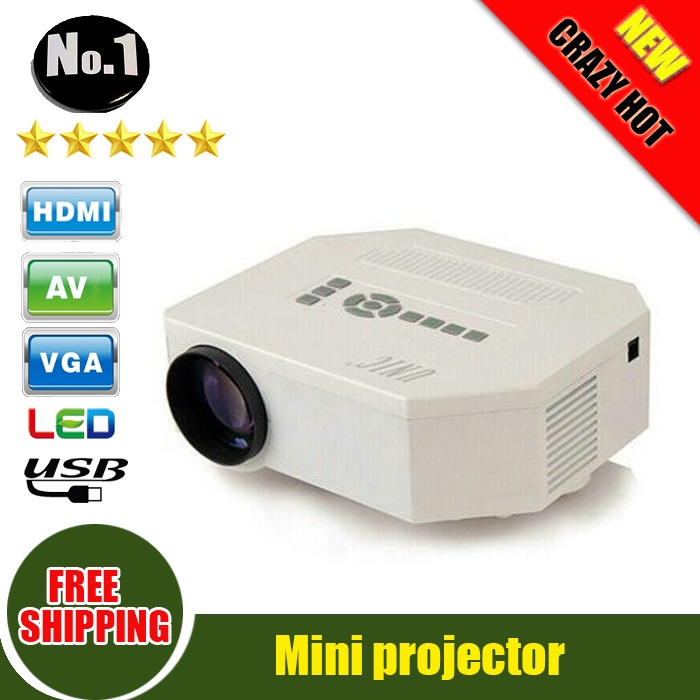2014 NEW Arrival!UC30 HD Home Theater MINI  Projector For Video Games TV Movie Support HDMI VGA AV Portable