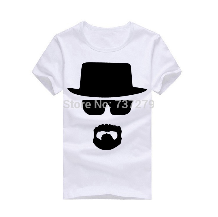 New Spring T-shirt Men Breaking Bad Heisenberg Tshirt Men COOK Walter Fitness Men's Clothing