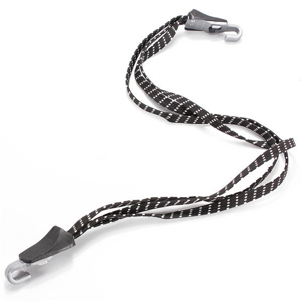 High Quality 3pcs Multifunction Motorcycle Bike Bicycle Fixed Strap Rubber Elastic Rope Luggage Rope Drop Black