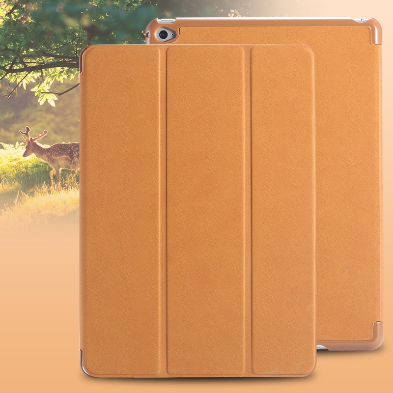 Original Ultra Flip Stand Three-fold Smart Cover for Apple Ipad air 2 Slim Leather Case For Ipad 6 Magnet Cover + Screen Guard