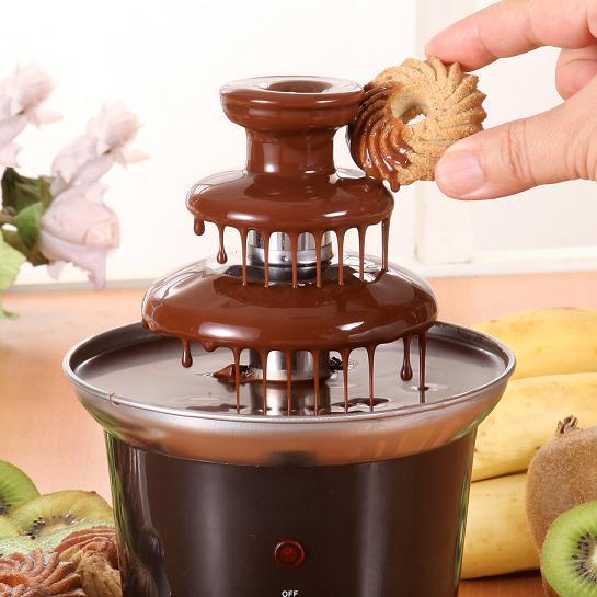 Free Shipping, Fondue fountain home chocolate fountain machine chocolate hot pot
