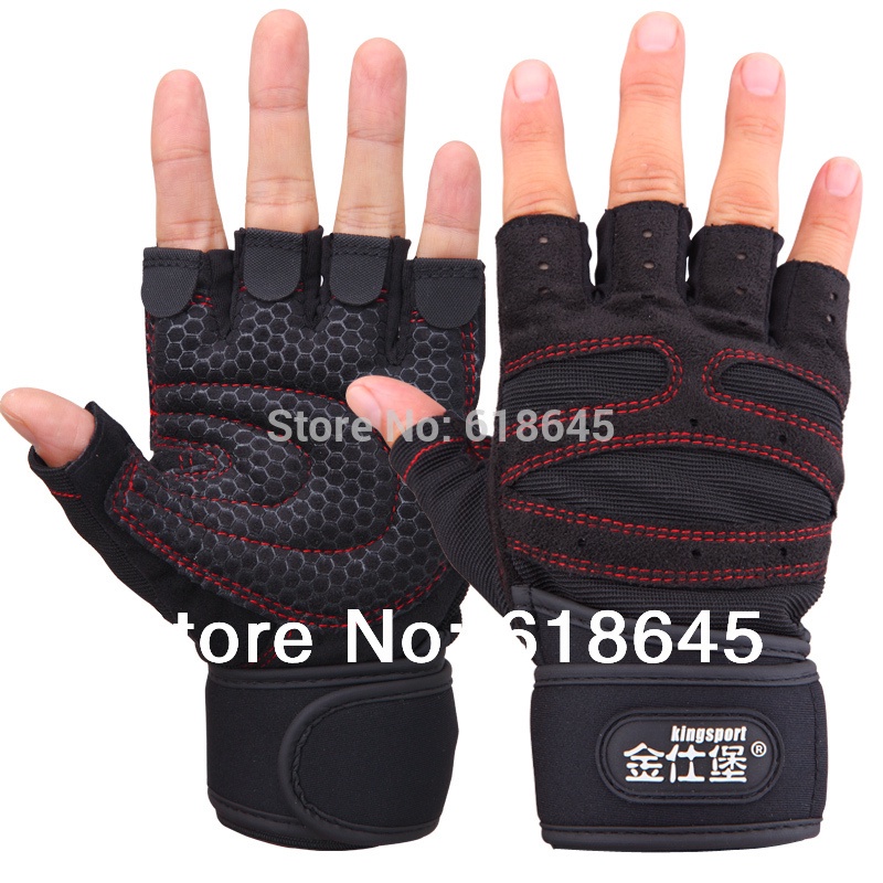 Free shipping Sports Fitness  Exercise Training Gym Gloves Multifunction for Men & Women sweat absorption  friction resistance