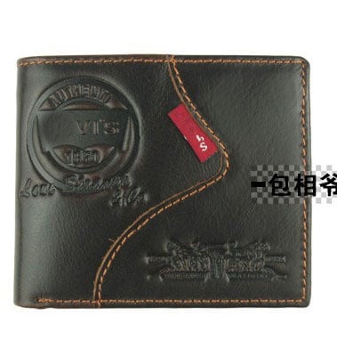 Free shipping hot sale men leather wallet, genuine leather purse,wallets for men,1pce wholesale, quality guarantee , NX-033