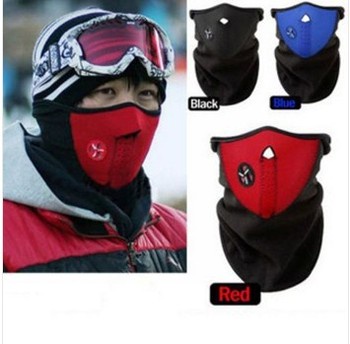 Thermal Neck warmers Fleece Balaclavas CS Hat Headgear Winter Skiing Ear Windproof Warm Face Mask Motorcycle Bicycle Scarf