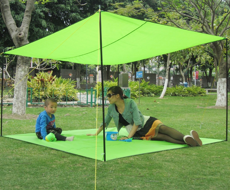 Free Shipping Waterproof 210x200 cm Outdoor Picnic Mattress Beach Camping Mat As Ground Sheet