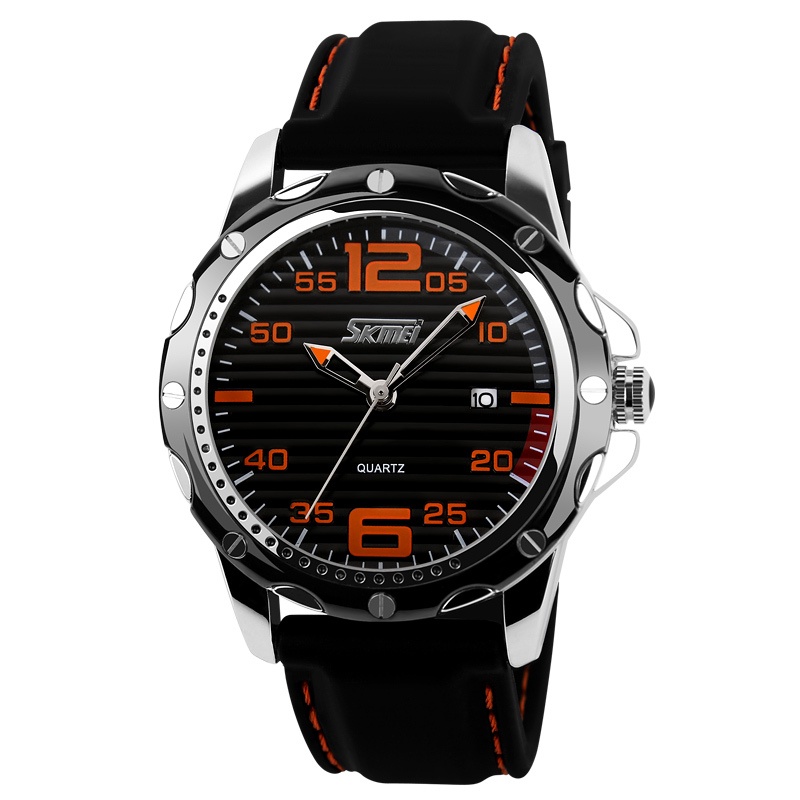 2014 New Arrival men sports watch men quartz wristwatches black rubber strap watch fashion casual watches military relogio reloj