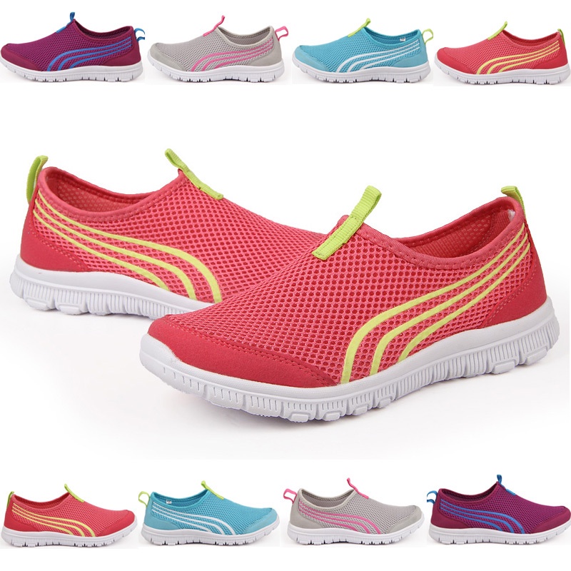 Sale ! New Men's Sneakers Summer Zapato Casual breathable mesh Sneakers Running Sports shoes for women