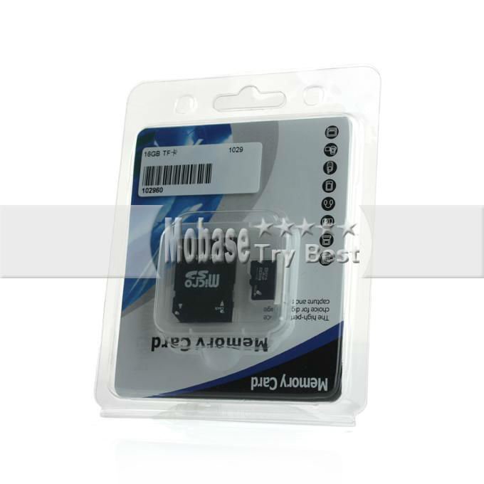 MicroSD SDHC Compact Flash Memory Micro SD Card 16GB, Micro SD HC MicroSDHC TF Card Real 16GB with SD Adapter, Free Shipping