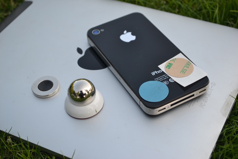 2014new &hot; 360 Mini Magnetic Materials Mobile Car phone holder mobile Holder Phone/Pad  and samsung holder BR-10005