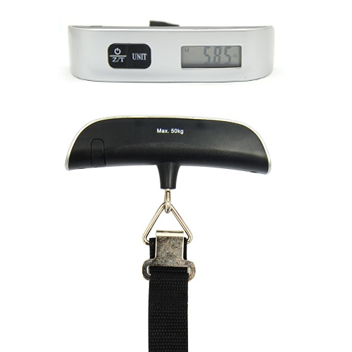 Pocket Electronic Handheld Hanging Digital Weight Scale 0.25-50KG LB/KG