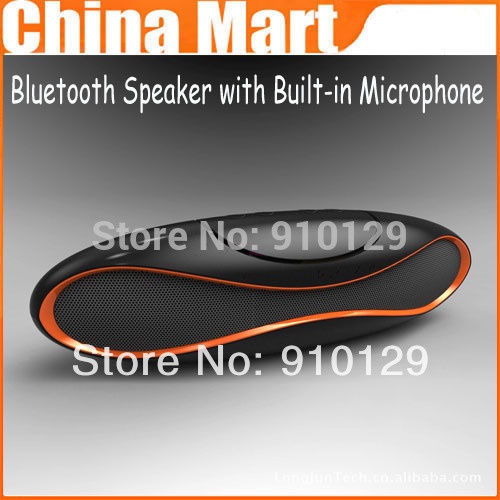 High Quality QFX TF/AUX/USB/FM Rechargeable Bluetooth Speaker with Built-in Microphone,free shipping