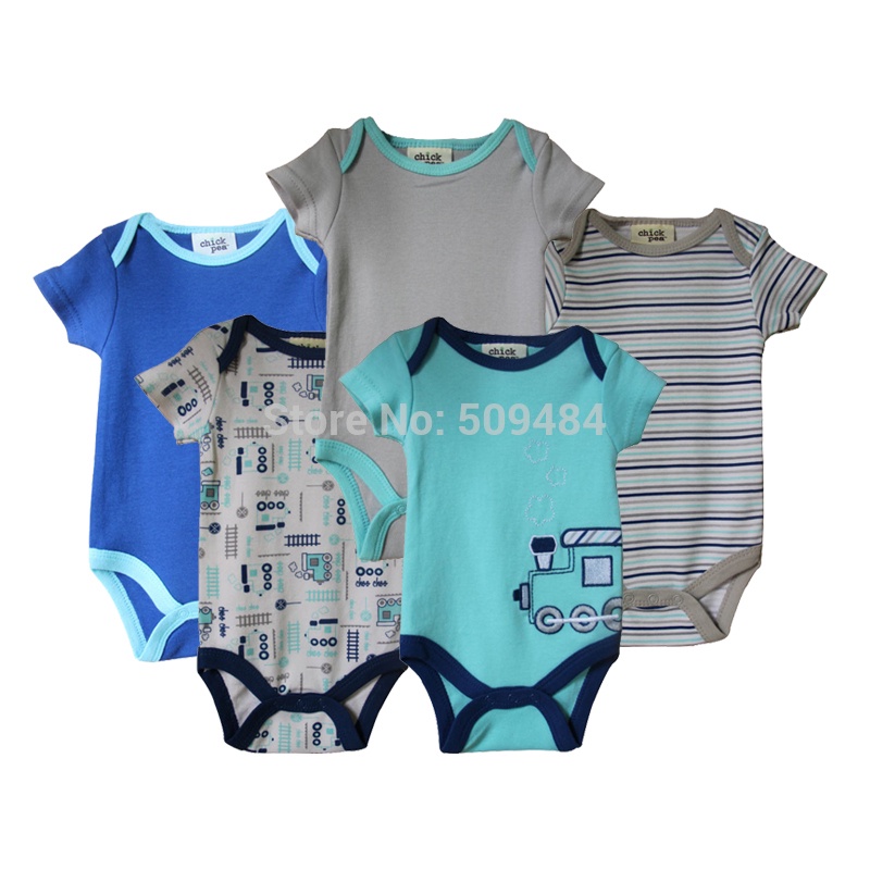 baby romper short sleeve cotton infants boys luvable friends carters baby wear jumpsuits bebe clothing set body suits