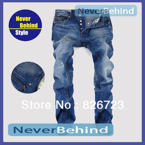 #JY-AD9195 FREE  SHIPPING ## 2013 New  Arrival  Fashion Men's  jeans , Denim  jeans , Men's  brand  jeans  ,size28-40