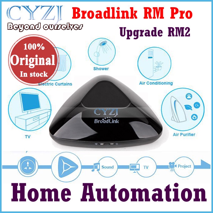 Broadlink RM2 RM Pro Smart Home Automation Switch Intelligent  interruptor WiFi + IR + RF Remote Center for iPhone 6 IOS Android
