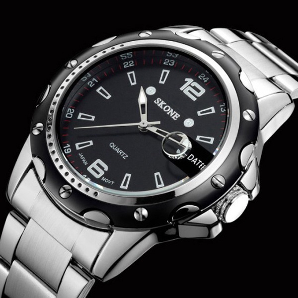 Luxury Brand Watch Original Top Quality Quartz Fashion Wristwatches Full Steel Business Casual Watches Men Watches