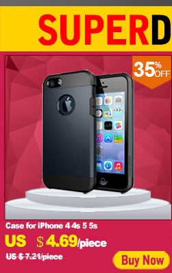 Gold Arrival Double Colors Spigen Hybrid Slim Armor Sgp Case iPhone 4/4S 5 5S 5G TPU & Plastic Hard Back Cover