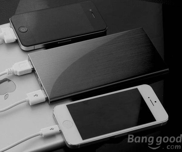 Ultra-thin 20000mAh Portable Charger Battery Power Bank For iPhone