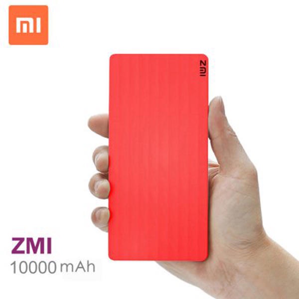 Original Xiaomi ZMI 10000mAh Power Bank Fast Charging For iPhone 6S Plus 6S Samsung Smartphone