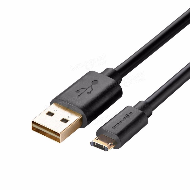 BlitzWolf® BW-CB1 2.1A Reversible Micro USB 3.3ft/1m Charging Data Cable