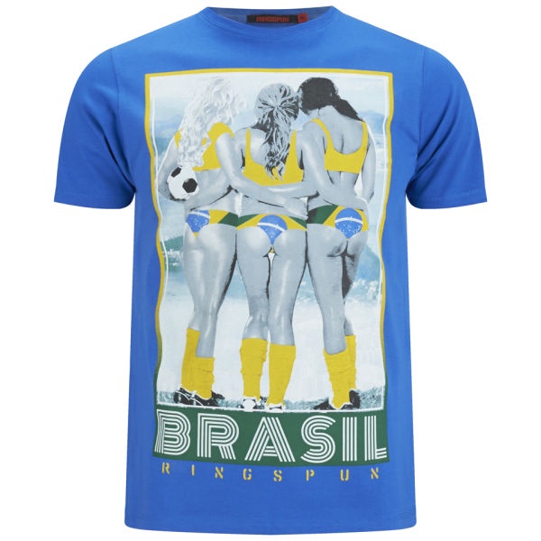 Ringspun Men's Grande T-Shirt - Royal Blue