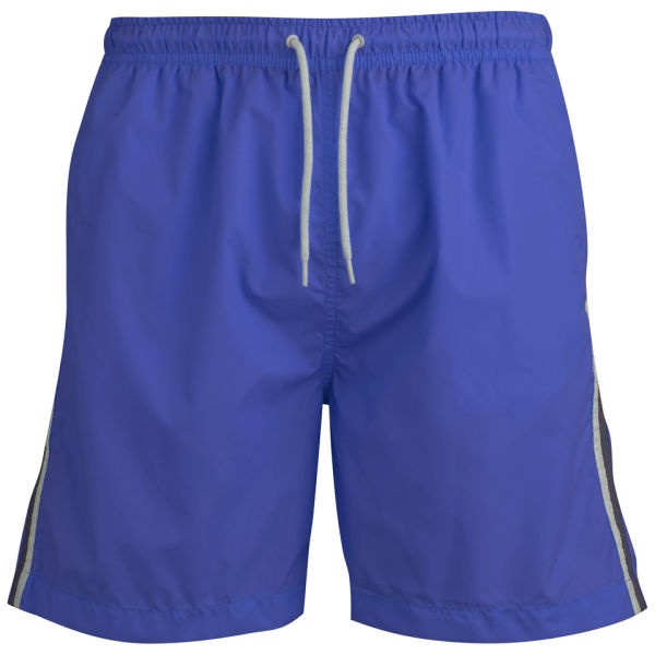 55 Soul Men's Swim Short - Blue/White/Navy