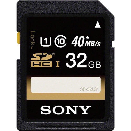 32GB SDHC Class 10 UHS-1 Memory Card