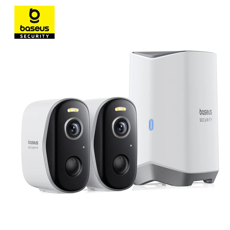 BASEUS N1 2K 2-Cam Kit Wireless Security Camera