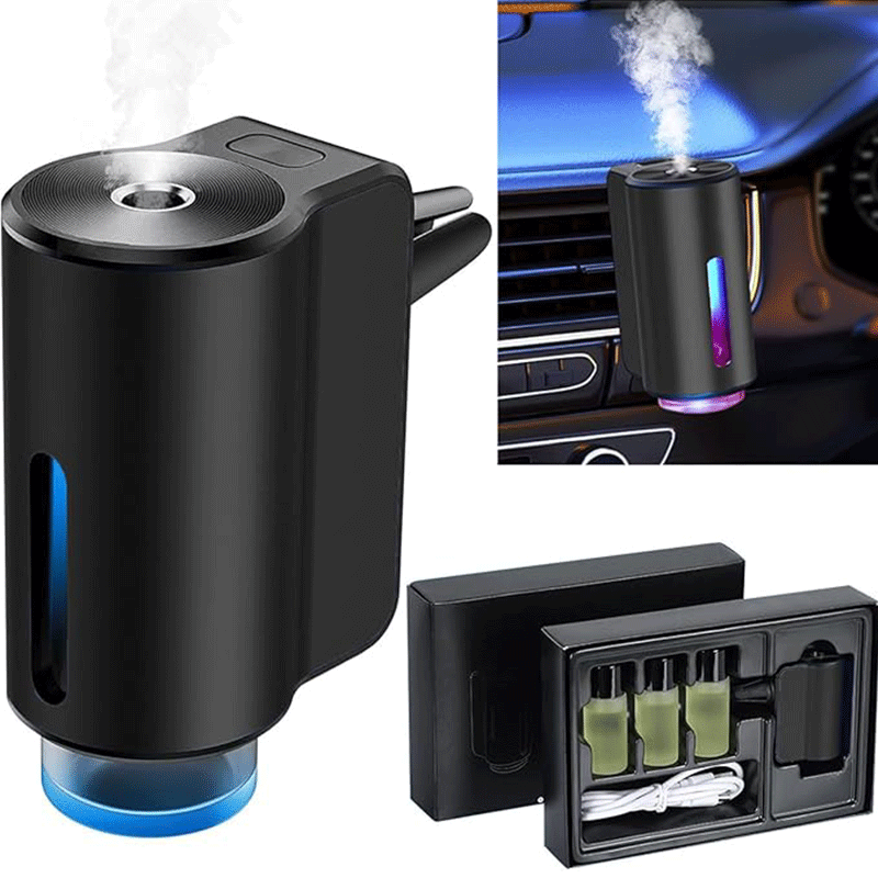Air Freshener In The Car Aroma Diffuser 3 Levels Of Adjustable Intelligent Rechargeable Fragrance Diffuser Interior Car Accessor - AliExpress 34