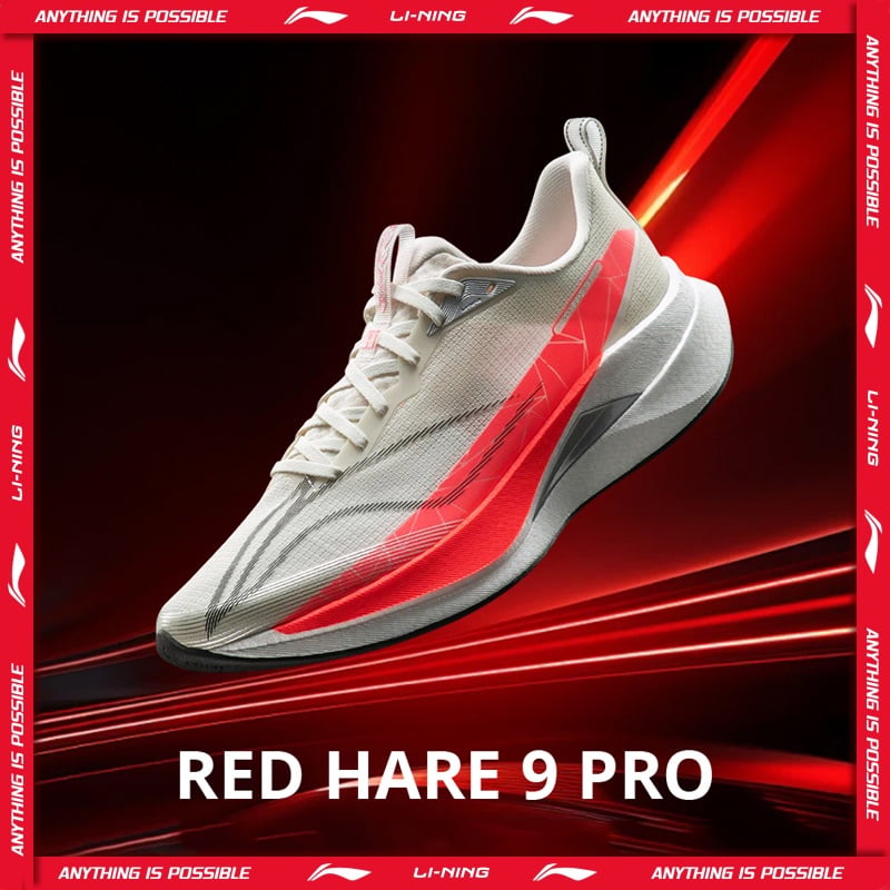 Li-Ning Men's RED HARE 9 PRO Racing Running Shoes BOOM Cushion Rebound Breathable Reflective LiNing Stable Sneakers ARPW001 - AliExpress 201768104