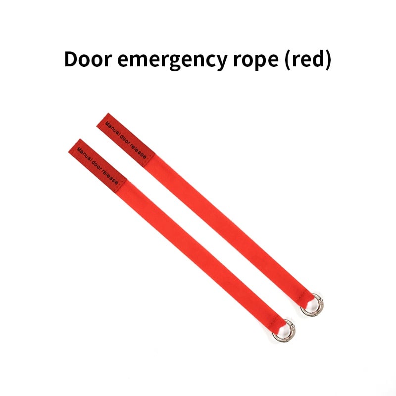 Car Door Emergency Handle Extended Manual Door Release Emergency Safety Pull Rope Emergency Puller Button for Tesla Model Y Red - AliExpress 34