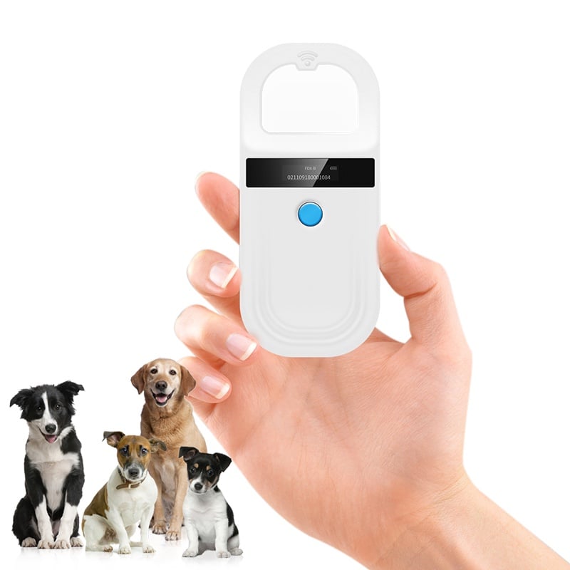 Scanner Reader Microchip Id Rfid Handheld Pets | Animal Tag Reader 134.2khz Rfid - Access Control Card Reader - Aliexpress