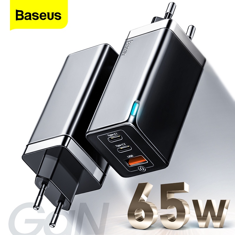 Baseus GAN 65W USB C Charger Quick Charge 4.0 3.0 QC4.0 QC PD3.0 PD Type C Fast USB Charger For Macbook Pro iPad iPhone Samsung|Mobile Phone Chargers| - AliExpress