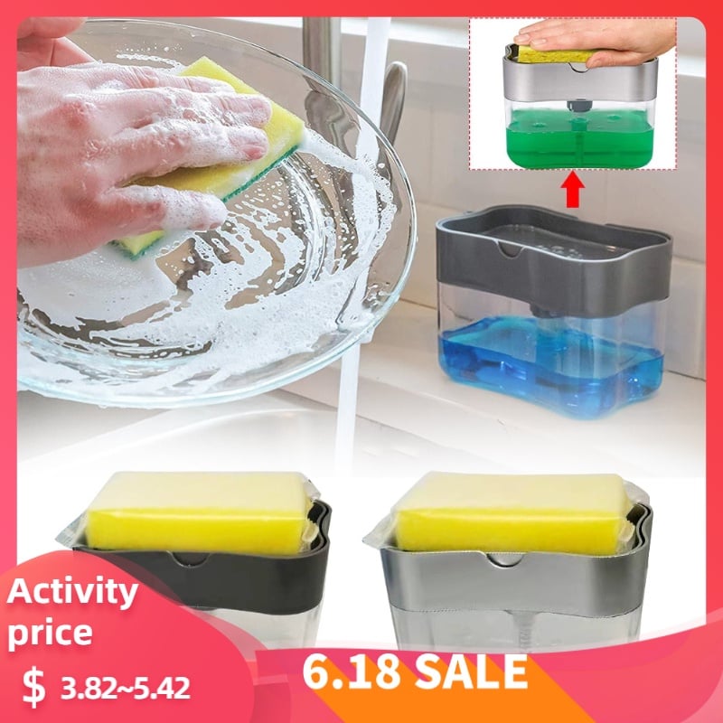 Soap dispenser pump Toilet Washing Bathroom Hand Push ABS Kitchen Home Sponge Holder Water Resistant Hotel Portable Dispenser|Portable Soap Dispensers| - AliExpress